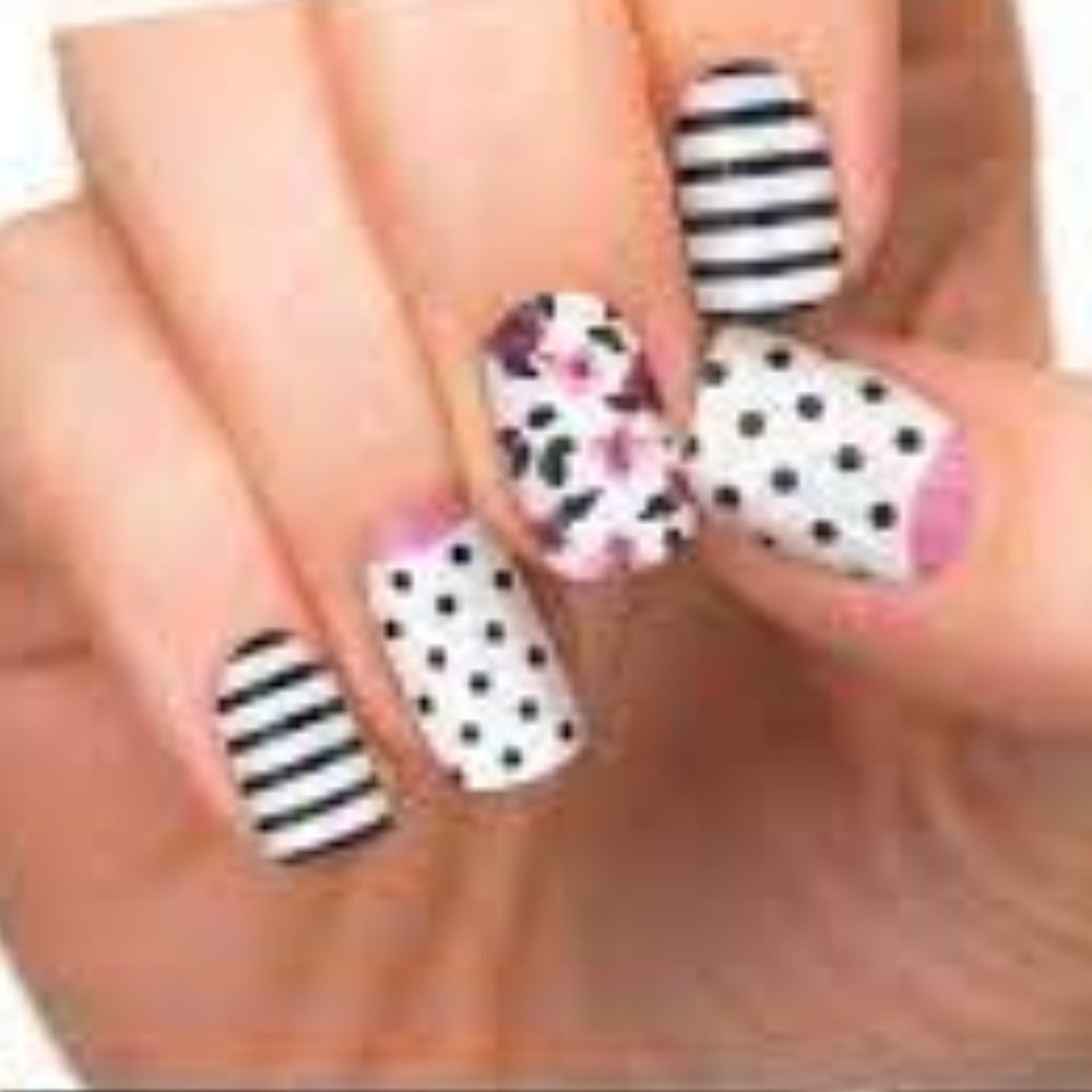 Last one!!! Incoco (makers of Color Street) nail polish strips. Retro rose